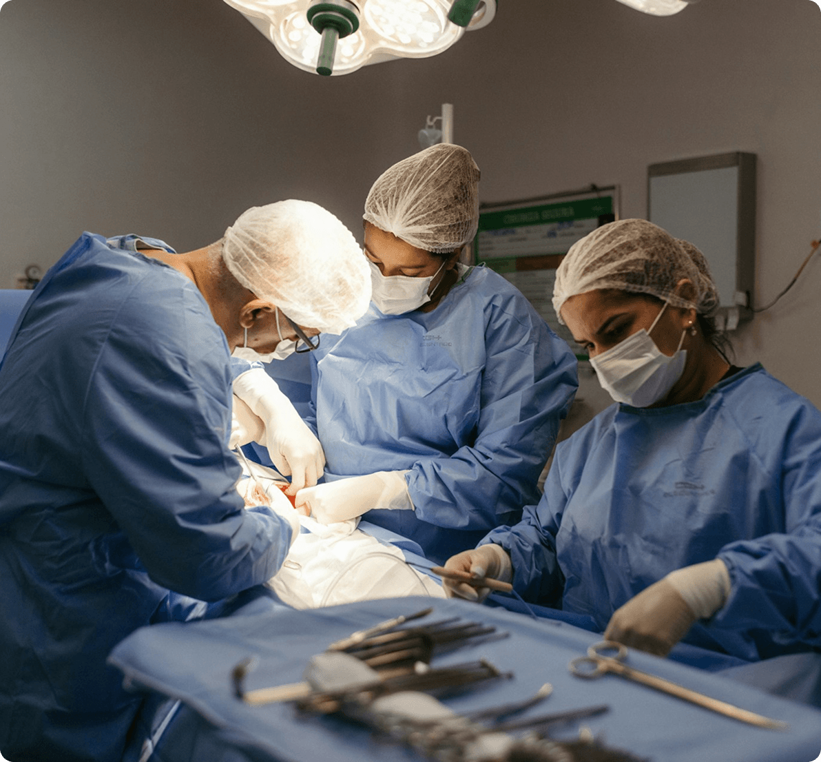 Operating surgeons